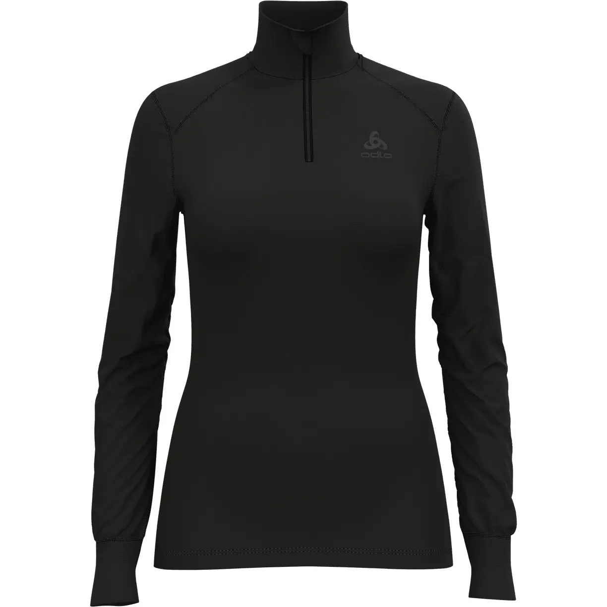 Damen Langarmshirt Odlo Turtle neck zip Active 2.0