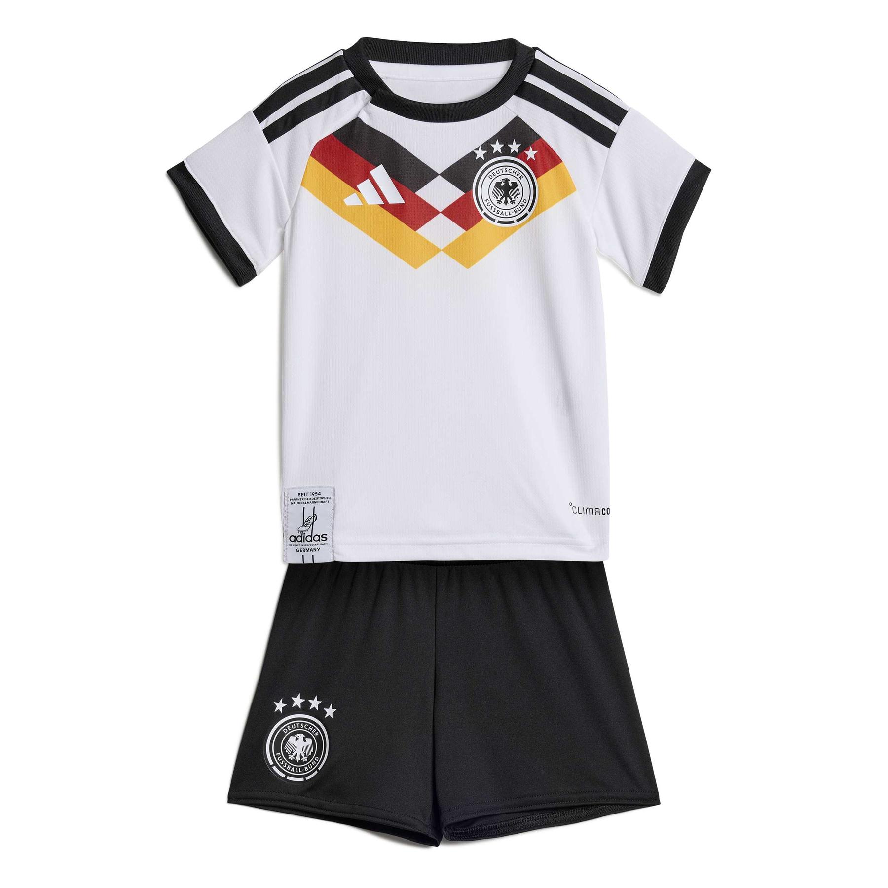 Heimtrikot und Shorts Set für Baby Deutschland Coupe du Monde 2026