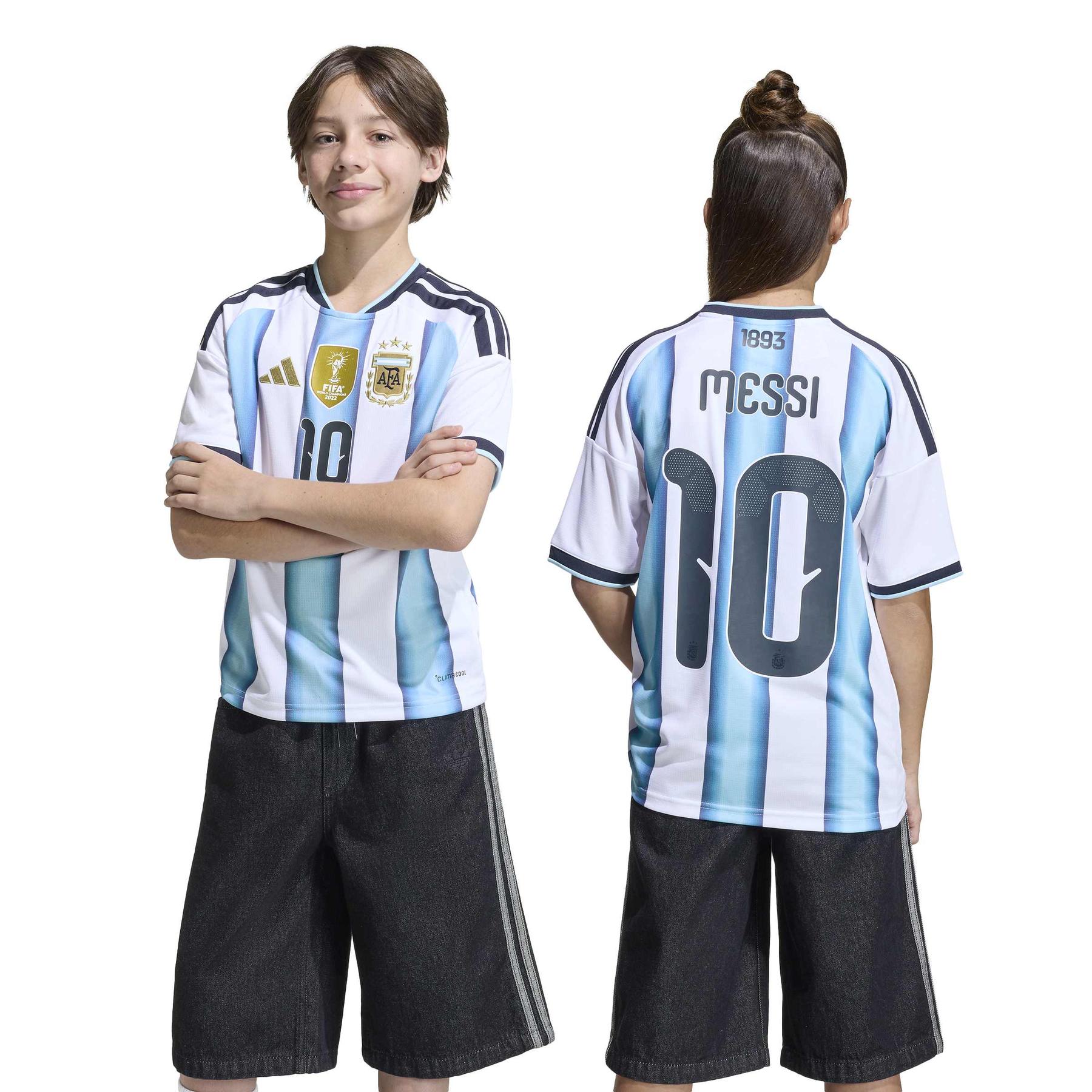 Kinder Heimtrikot Argentinien Messi Coupe du Monde 2026
