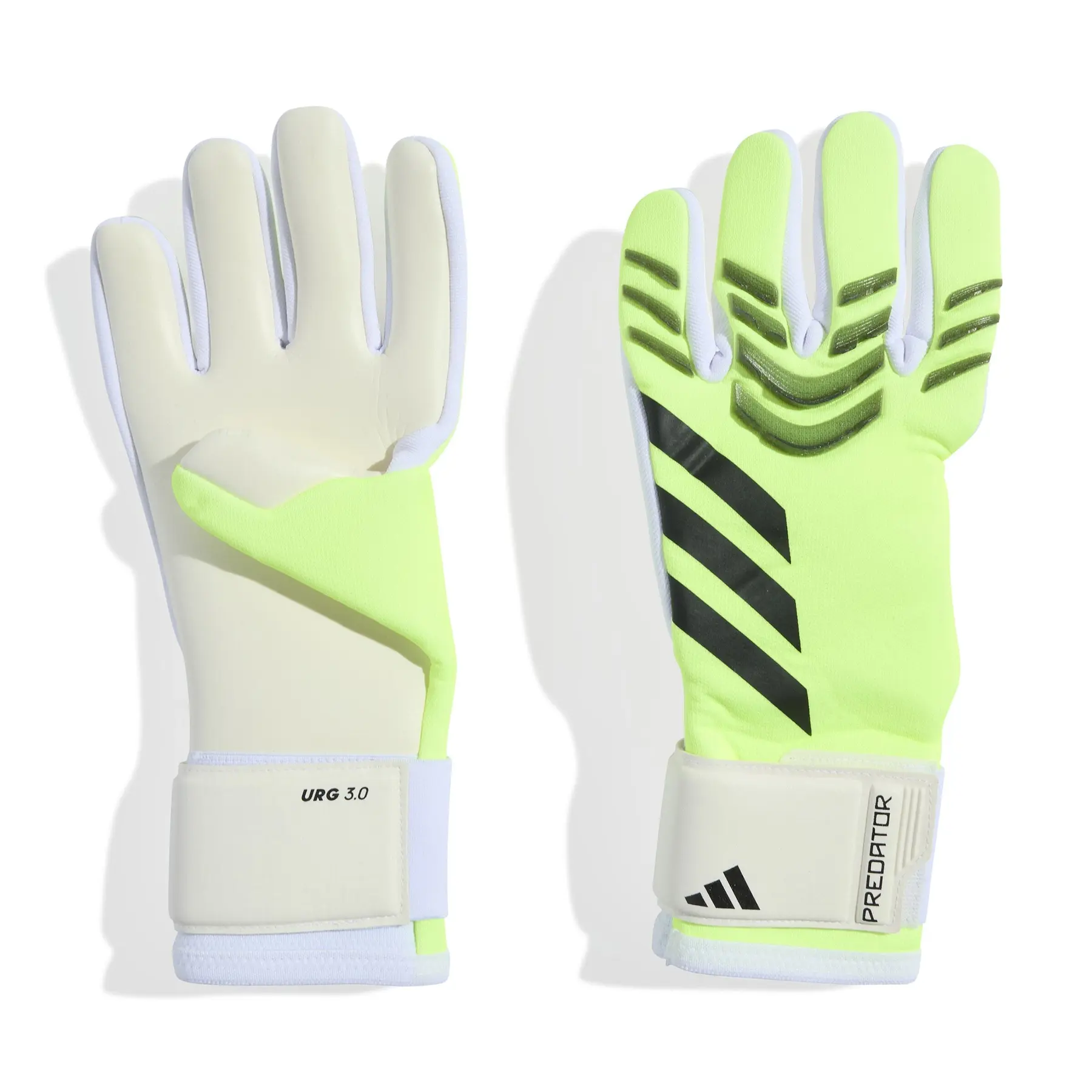 Torwarthandschuhe ohne Fingerprotektor für Kinder adidas Predator LGE