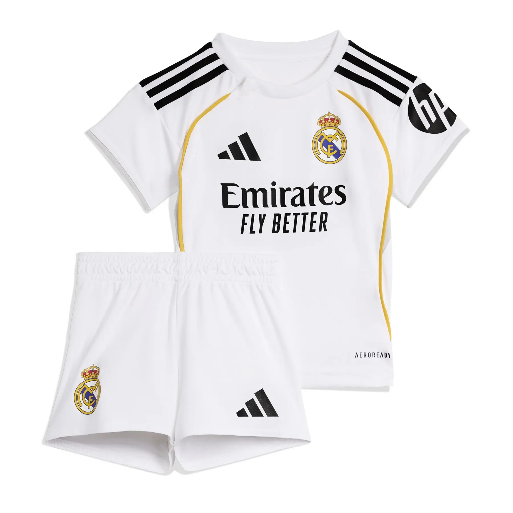 Mini-Set Zuhause Baby Real Madrid 2025/26