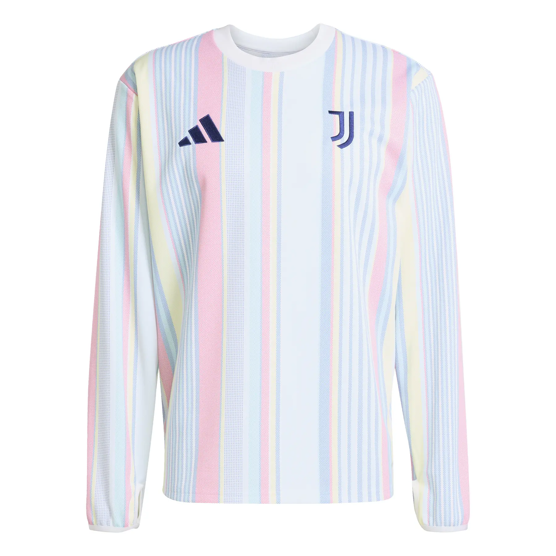 Juventus Turin langärmliges Prematch-Trikot 2025/26