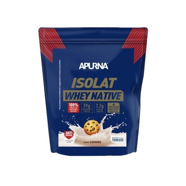 Proteinnahrung mit Cookie- und Cream-Geschmack Apurna Isolat Native