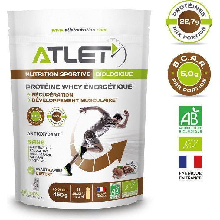 Bio Protein-Nahrung Kakao ATLET Nutrition