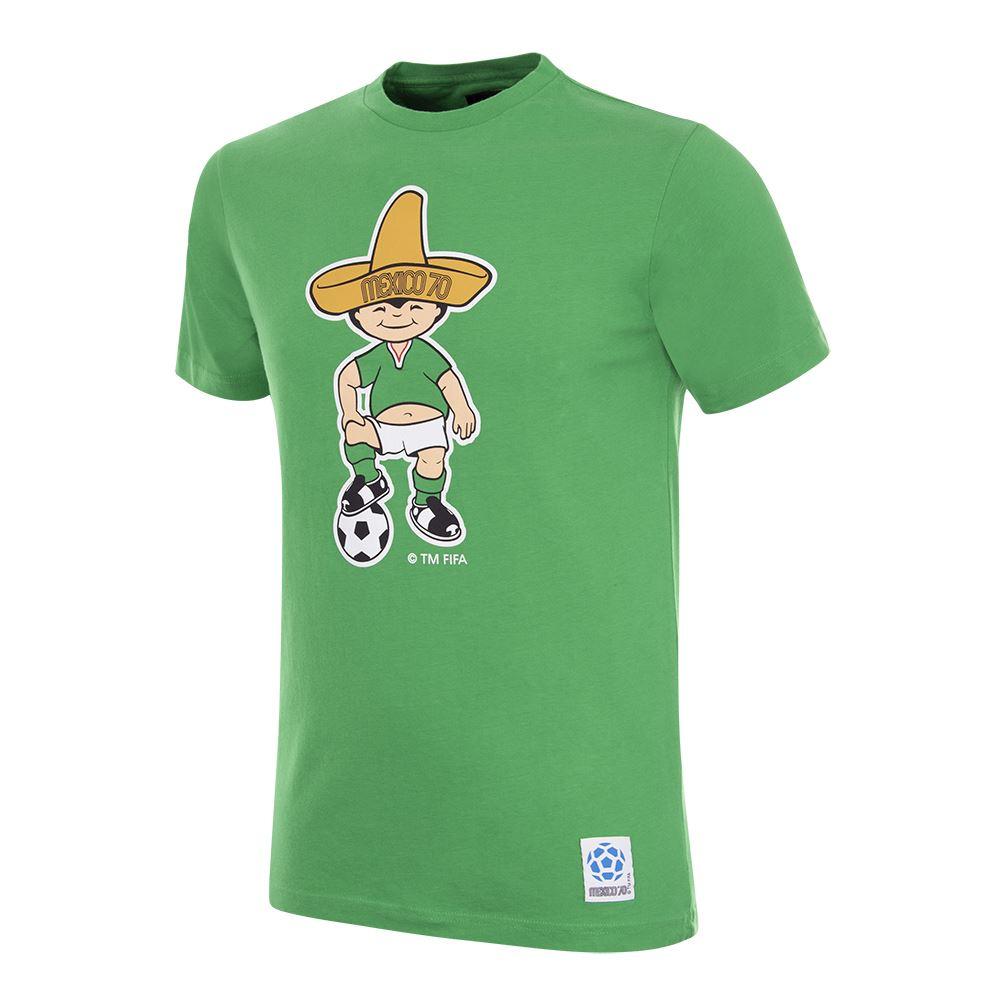 T-Shirt Copa Mexique World Cup Mascot 1970