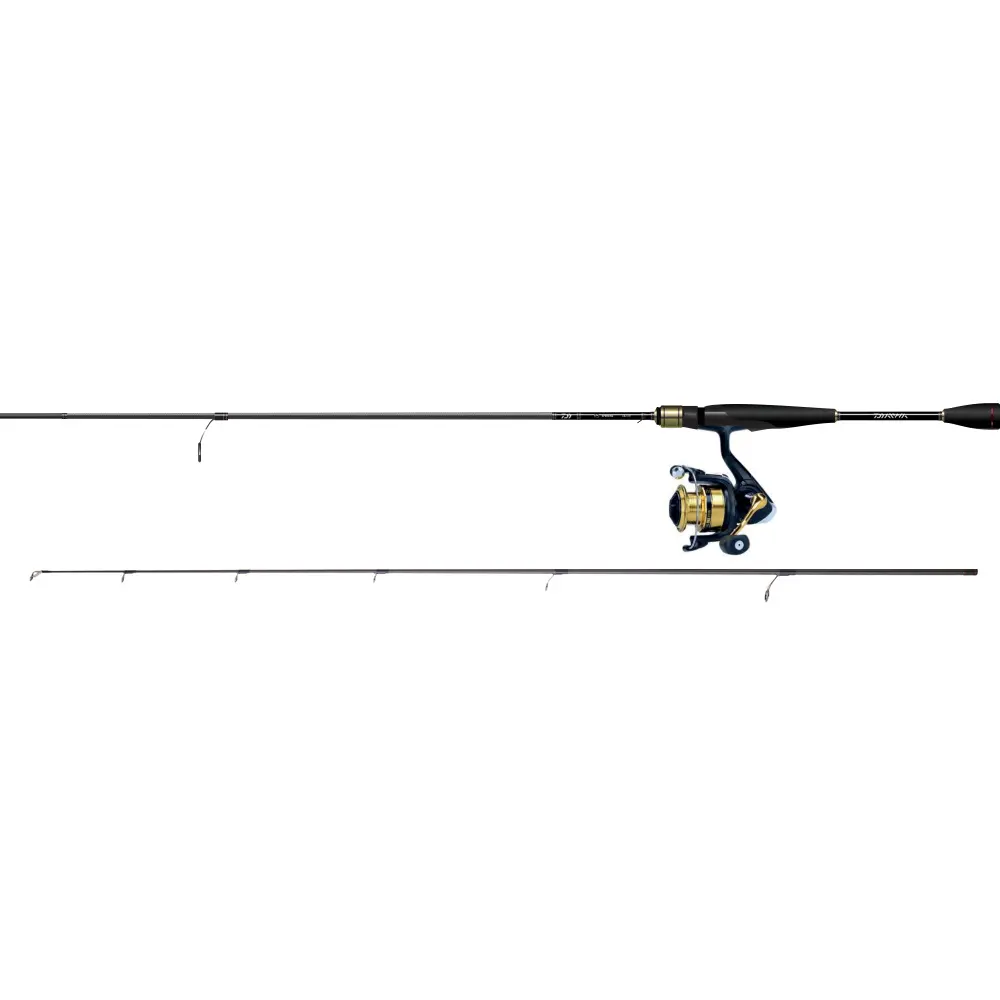 Spinnrute Daiwa RS 782 ULXFS AF + RS 1000 C 2-8 g