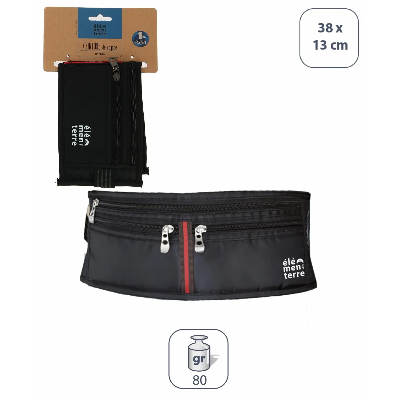 Bauchtasche Élémenterre Lestoros