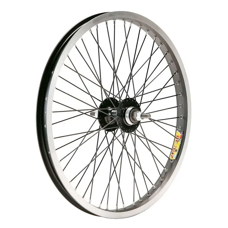 Bmx Hinterrad Nabe Aluminium 48 Speichen Achse 9,5 Gurpil