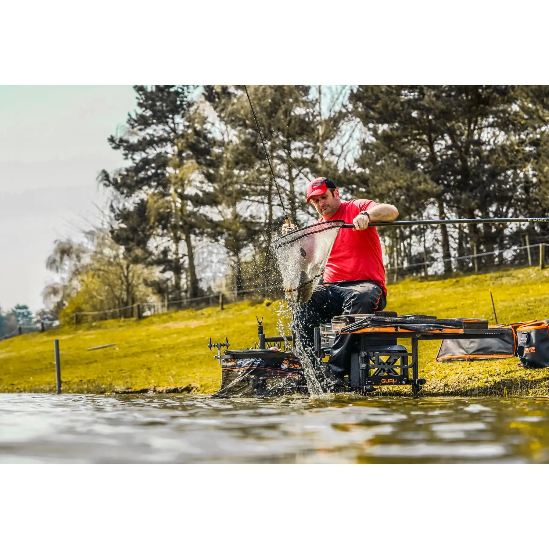 Kescherstiel Guru Aventus