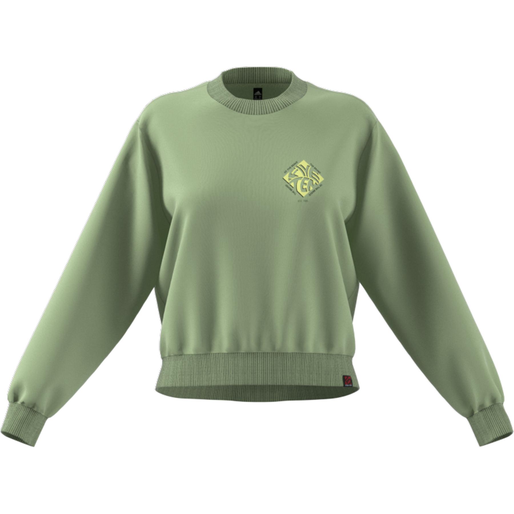 Sweatshirt Frau adidas Five Ten Cropped