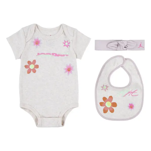 Dreiteiliges Baby-Mädchen-Set Jordan Deloris