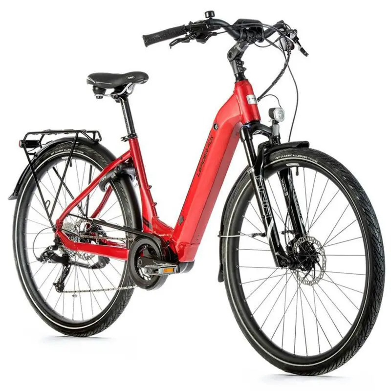 Elektrofahrrad Mittelmotor Leader Fox Saga 2023 Bafang M300