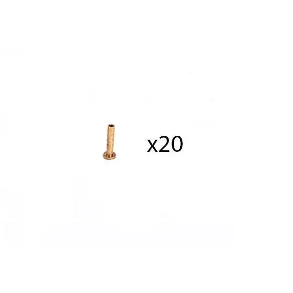 Satz von 20 Nadeln für Hydraulikschläuche Massi