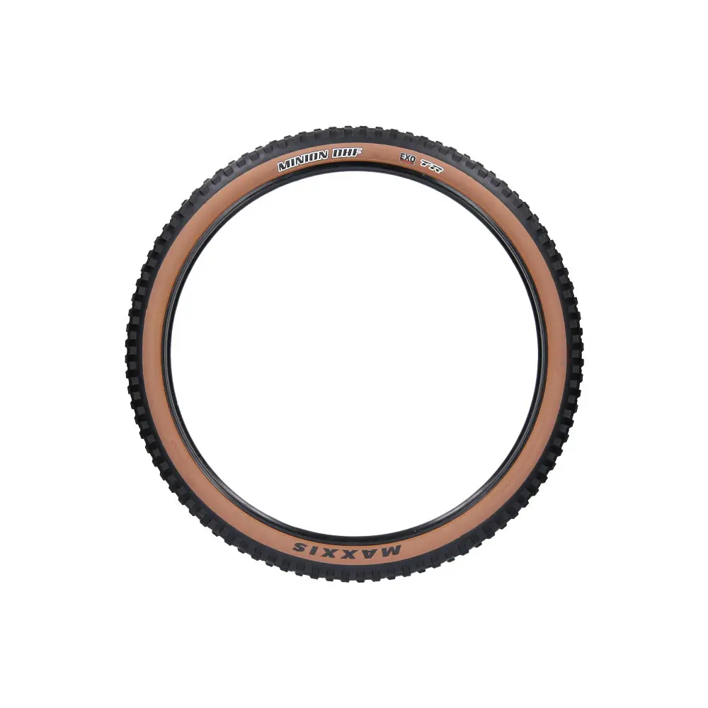 Schlauchloser weicher Reifen Maxxis Minion DHF WT Exo Tanwall