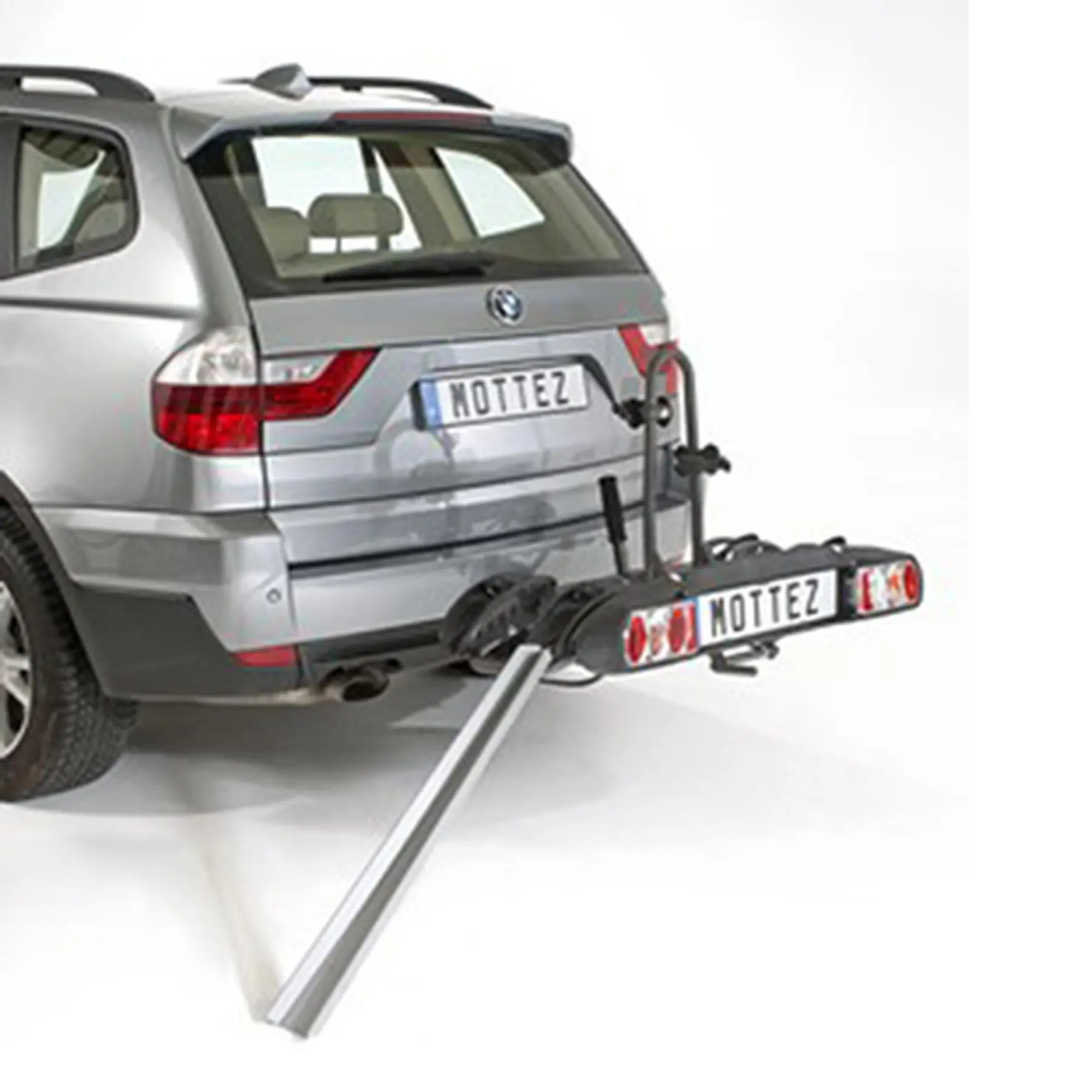 Fahrradträger für Anhängerkupplung Plattform für 2 Fahrräder Mottez Zeus Vae/Ebike