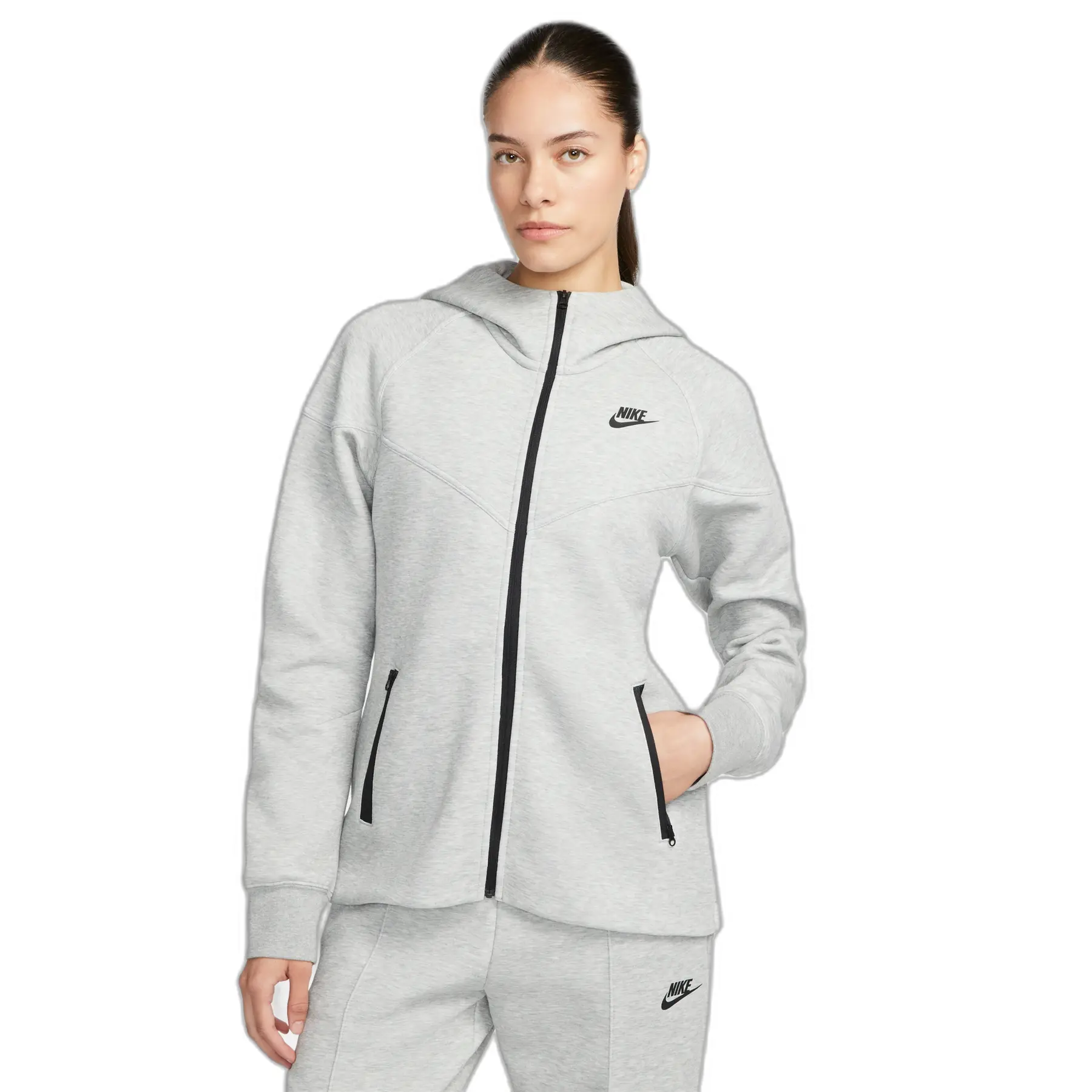Damen-Trainingsjacke mit Kapuze Nike Tech Fleece Windrunner