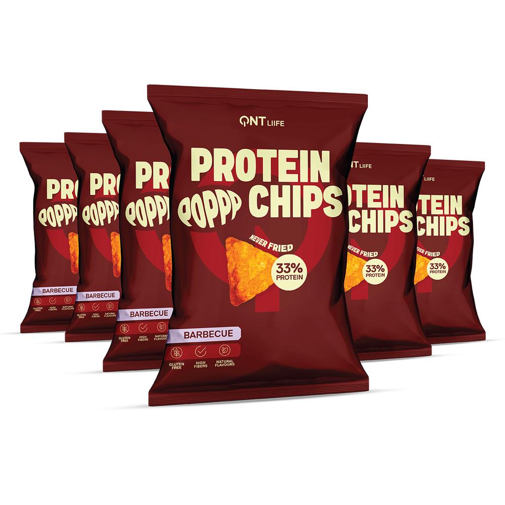Protein Snack Chips QNT Barbecue (x12)