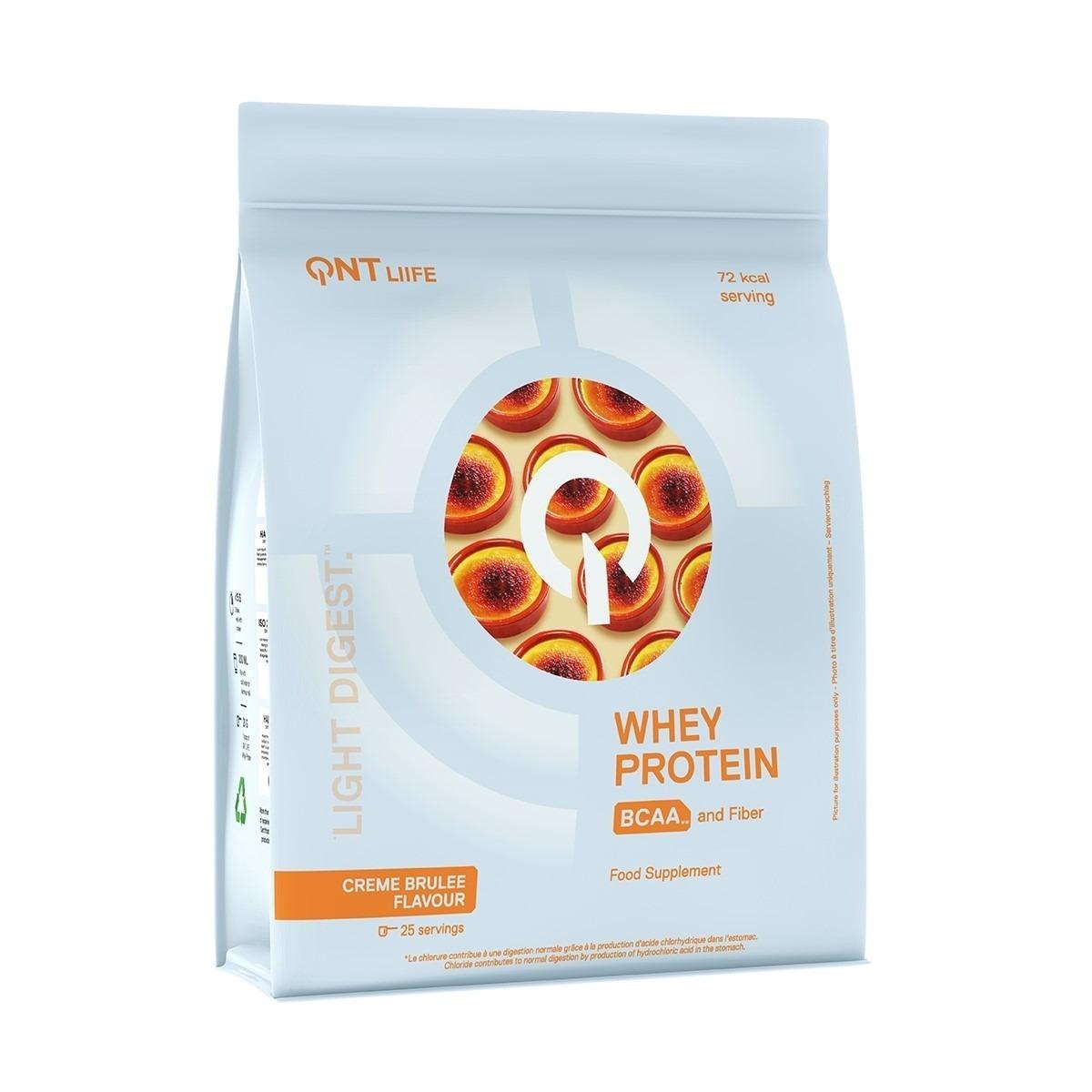 Proteinhaltige Ernährung QNT Light Digest Whey Protein - Crème brûlée