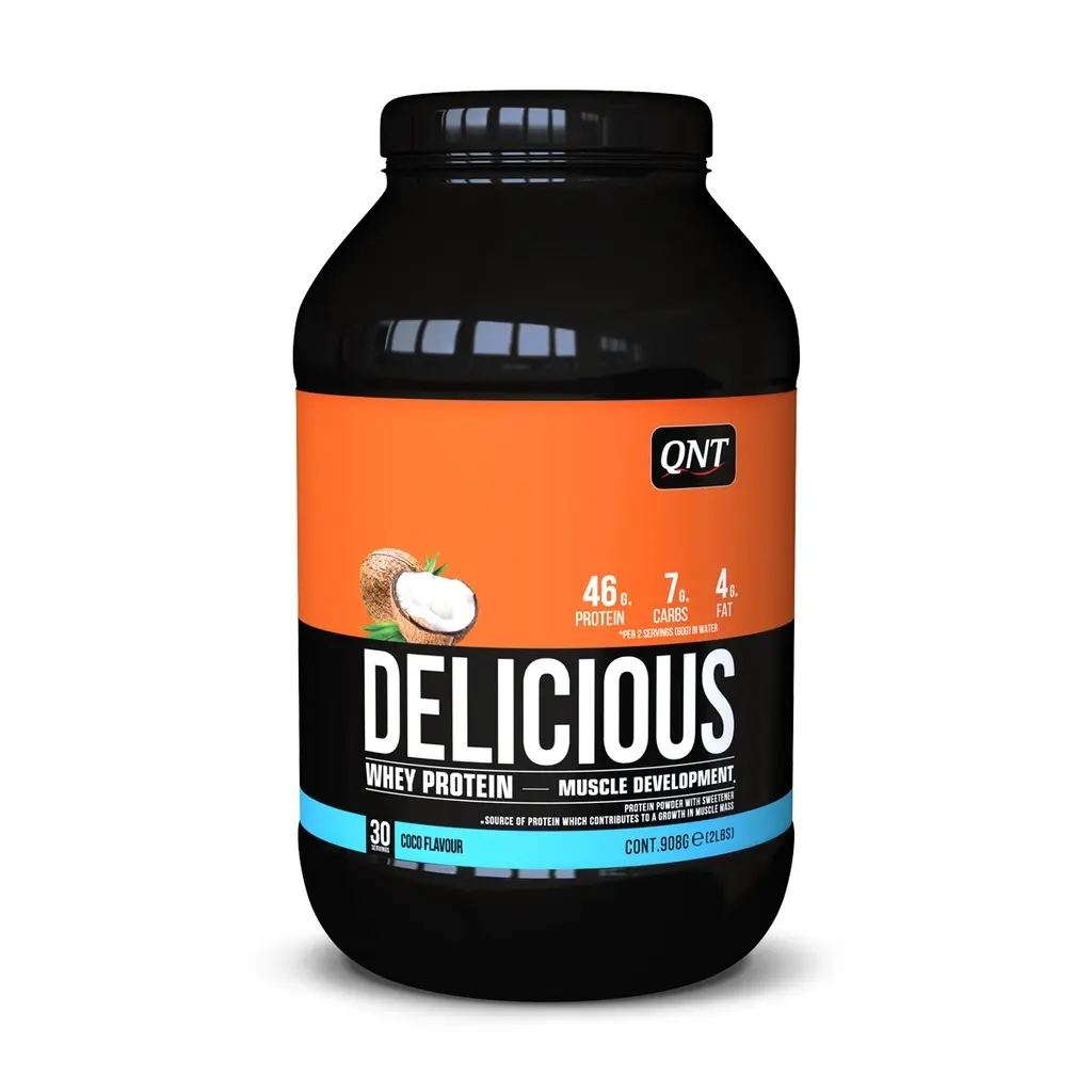 Kokos-Protein-Pulver mit Molkenprotein QNT