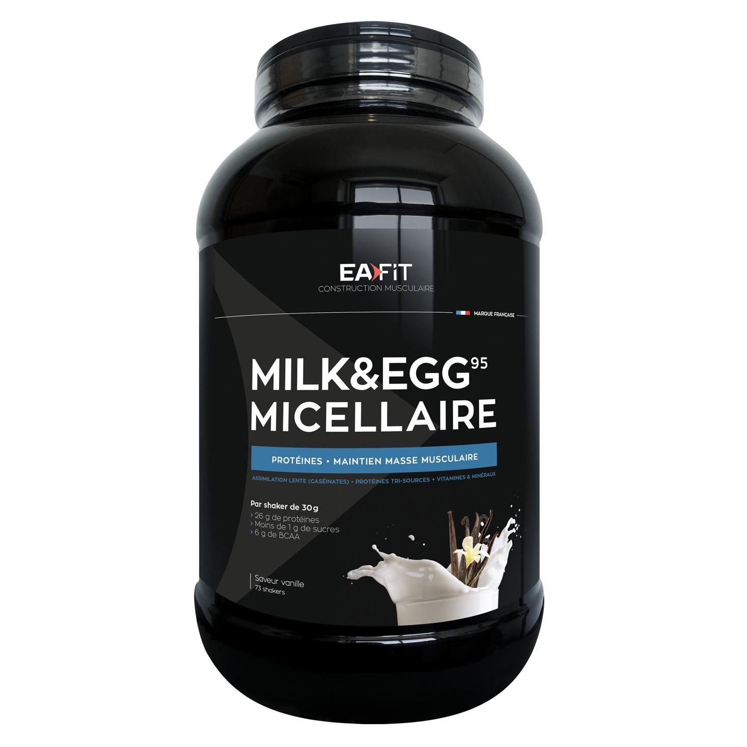 Milk & Egg 95 Micellar Vanille EA Fit 2,2kg