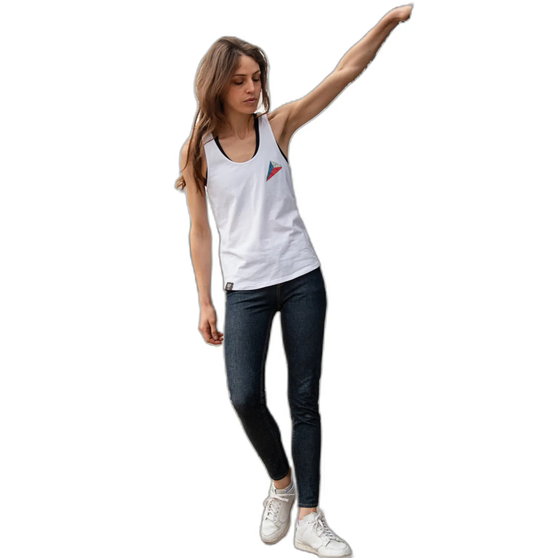 Damen-Top Snap Climbing Astro