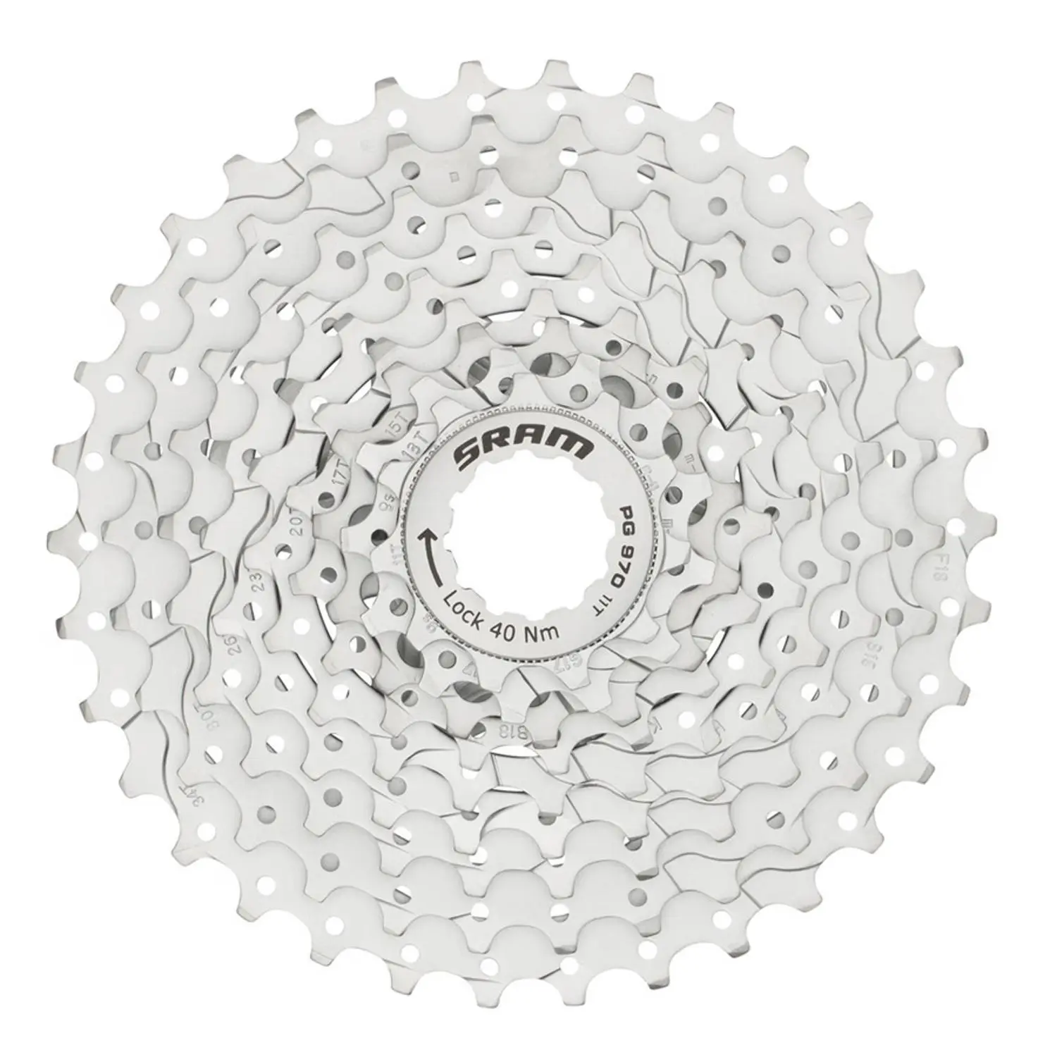 Kassette Sram PG-970 Shimano 9V 11-32DTS
