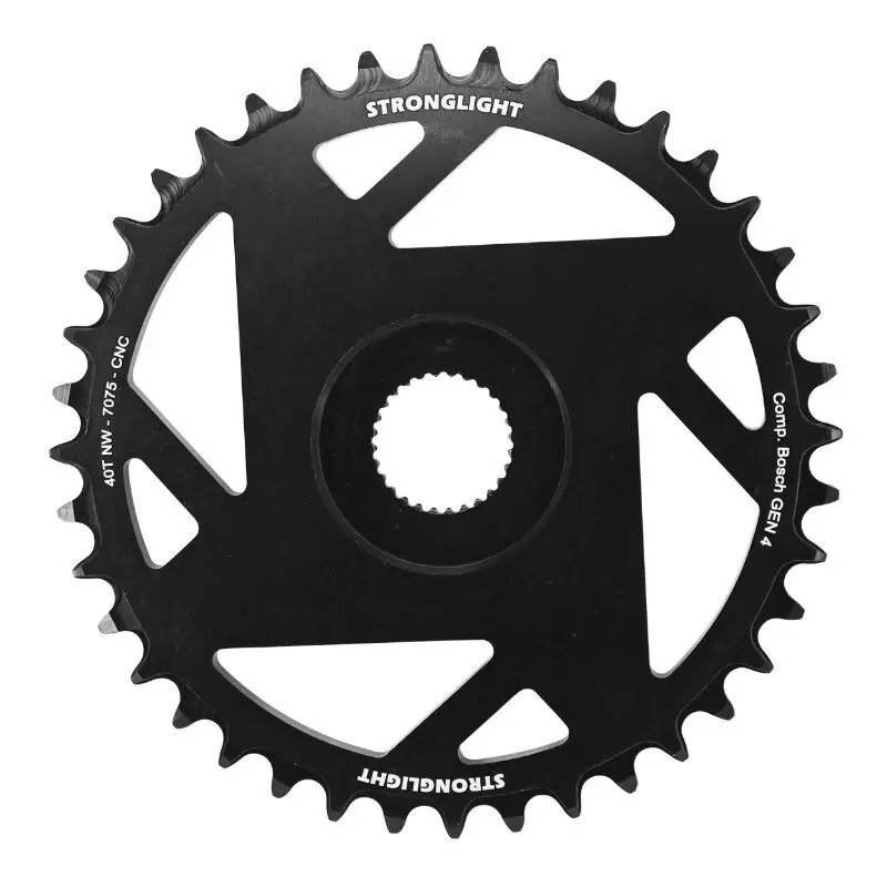 Kettenblatt vae - e-bike alu Stronglight Bosch Direct Mount Bosch -4- Mono 7075 (4ème Géneration) Technologie Narrow Wide