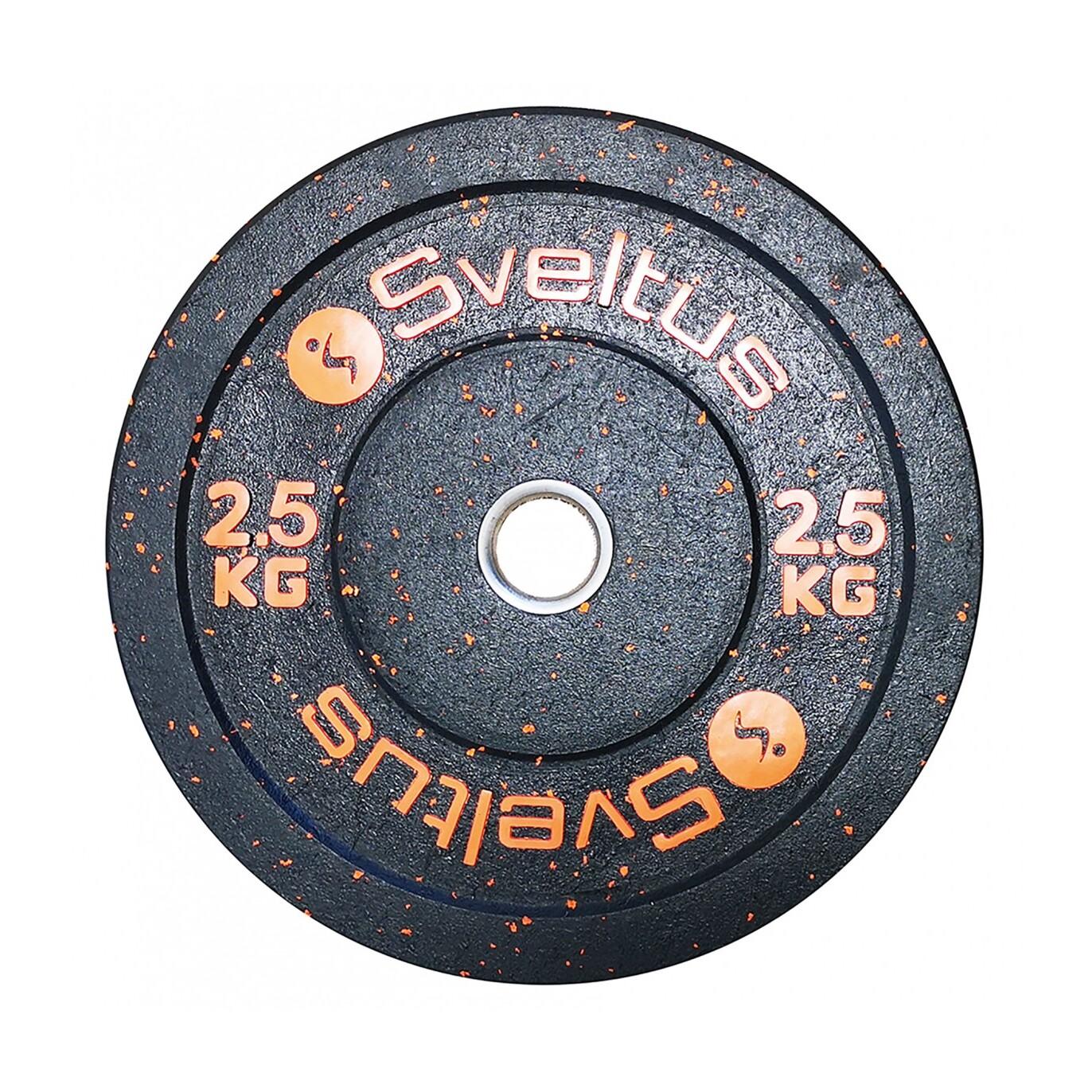 Olympic Bumper Bodybuilding Disc Sveltus 2,5 kg