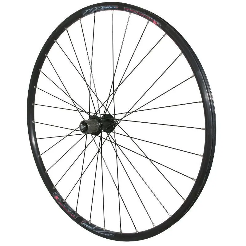 Hinterrad Alu Nabe Kassette Speiche Edelstahl Felgenschloss Doppelwandige Speichen mit Öse Velox M820 Disc Shimano Acera M3050 Centerlock Type Shimano 11-10-9V. 19C 32