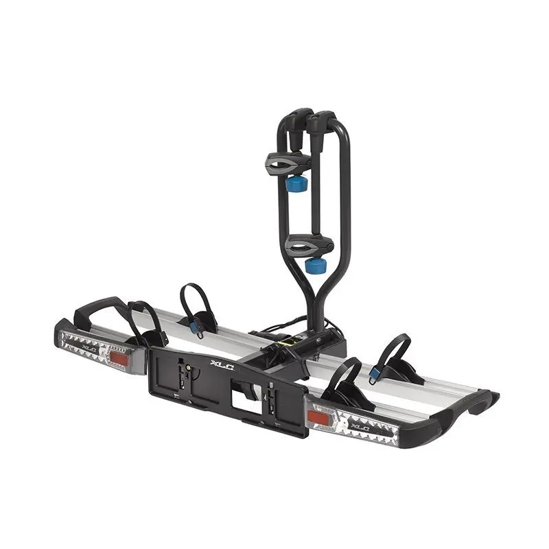 Fahrradträger für Anhängerkupplung für 2 Fahrräder XLC Vc-C09 Azura Easy Led