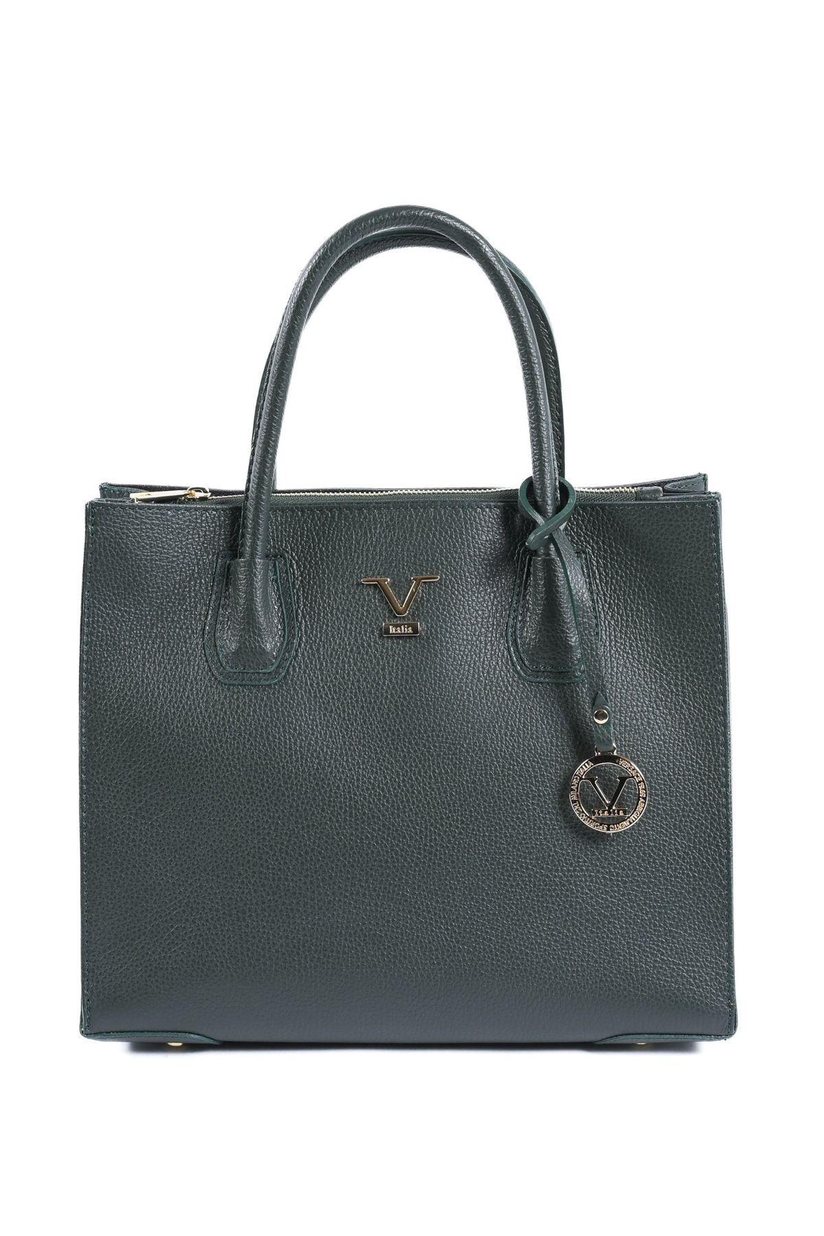 19V69 Italia by Versace Dunkelgrüne Handtasche /mädchen für Damen - One Size