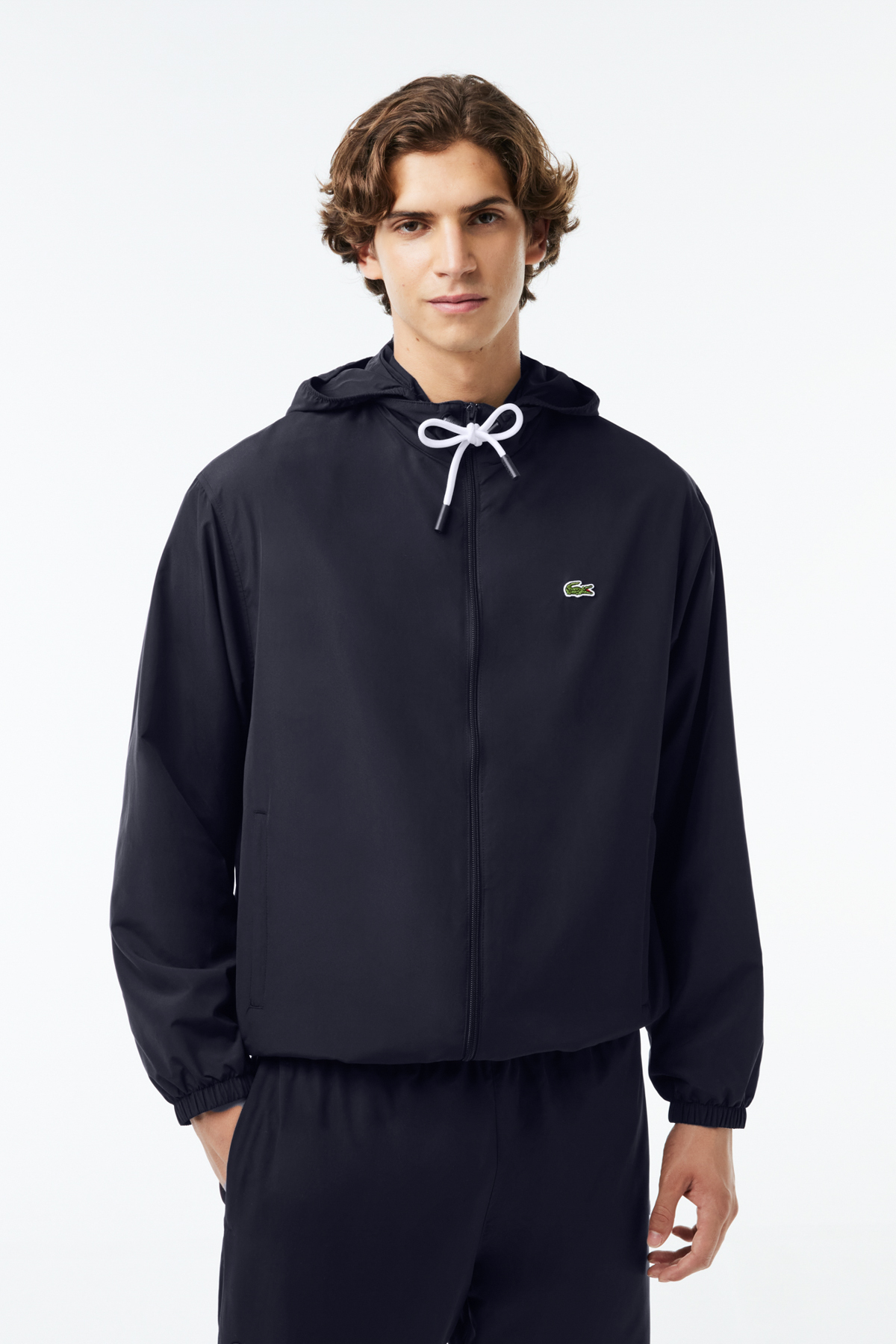 Lacoste Marineblaue Hde-jacke für Herren - 50