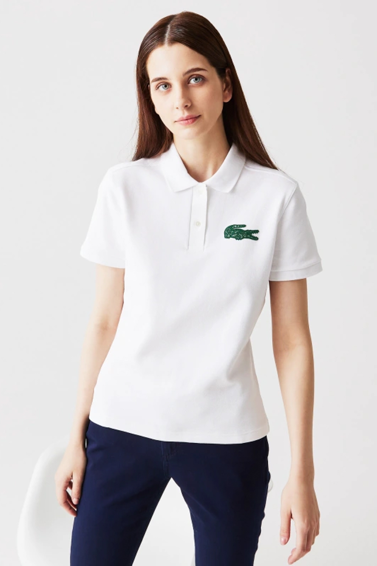Lacoste Blanc Shirt /mädchen für Damen - 34