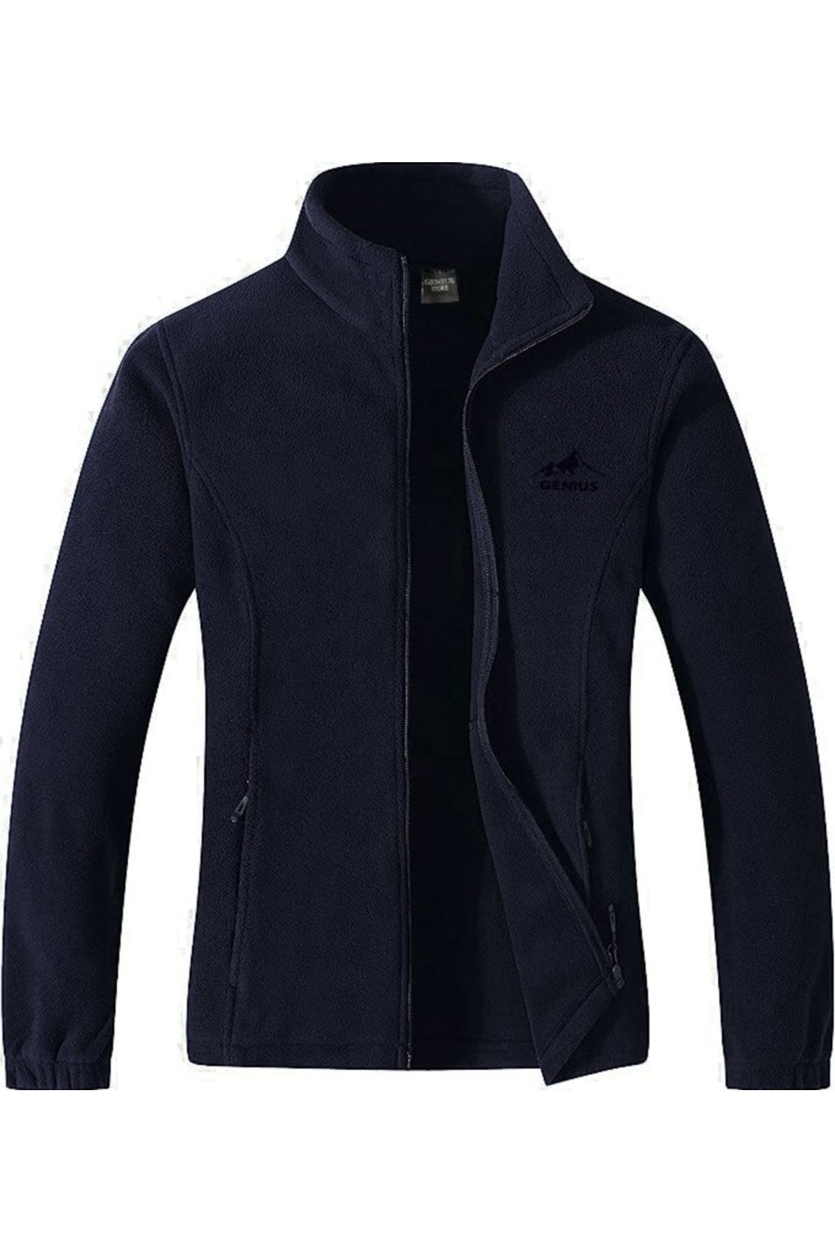 GENIUS STORE Unisex Fleece Full Zipper Outdoor Fleece Jacke Taktische Fleece Fleece Bunt-voll - M