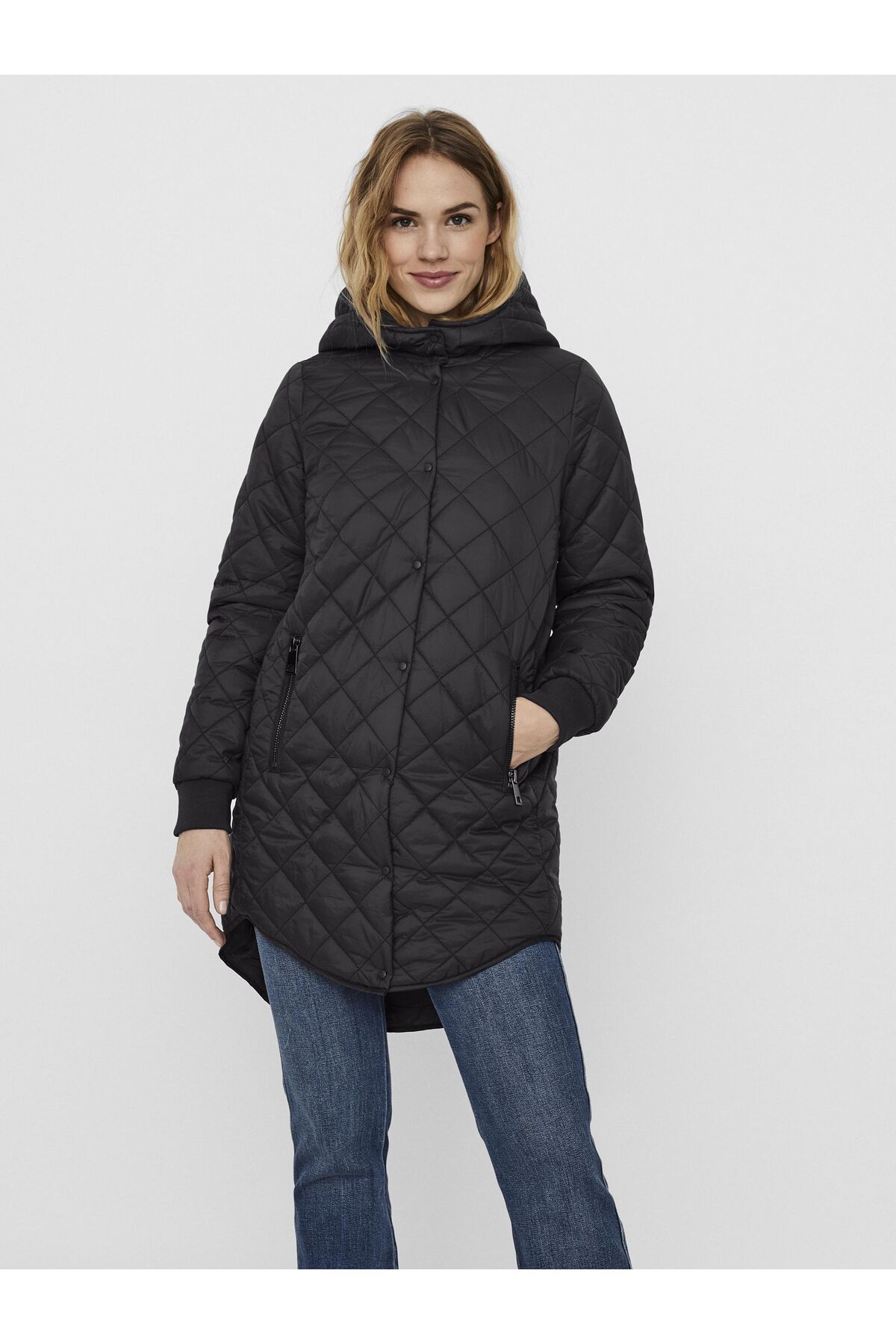 Vero Moda Mantel Vmhayle Hood 3/4 Jacket Rep für Damen - XL