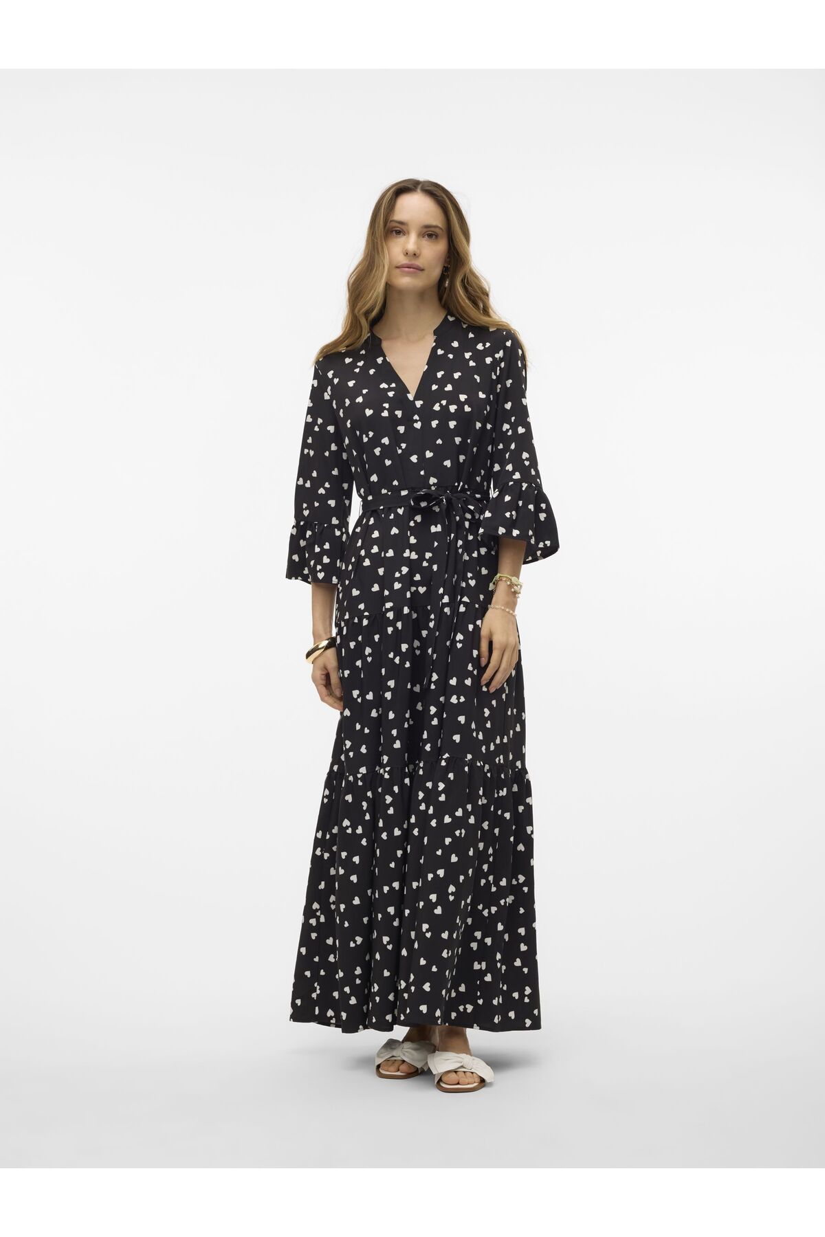 Vero Moda Kleid Vmzera Langes Kleid für Damen - XS