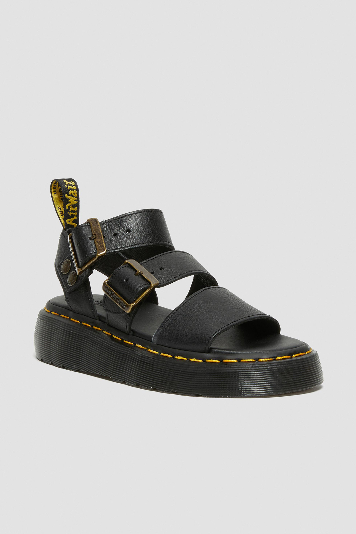 Dr. Martens Gryphon Quad Schwarzes Pisa-modell für Damen - 36