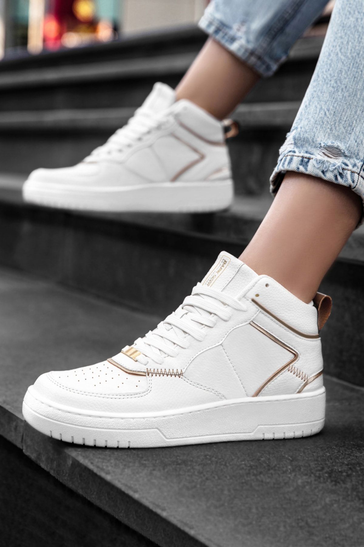 DARK SEER Ds Maya Full White Sneaker für Damen - 37