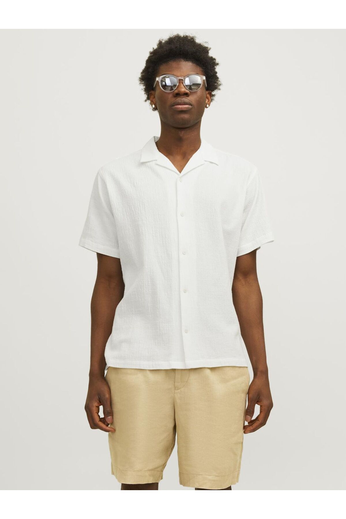 Jack & Jones Hawaii-hemd Relaxed Fit Hawaii-hemd für Herren - L