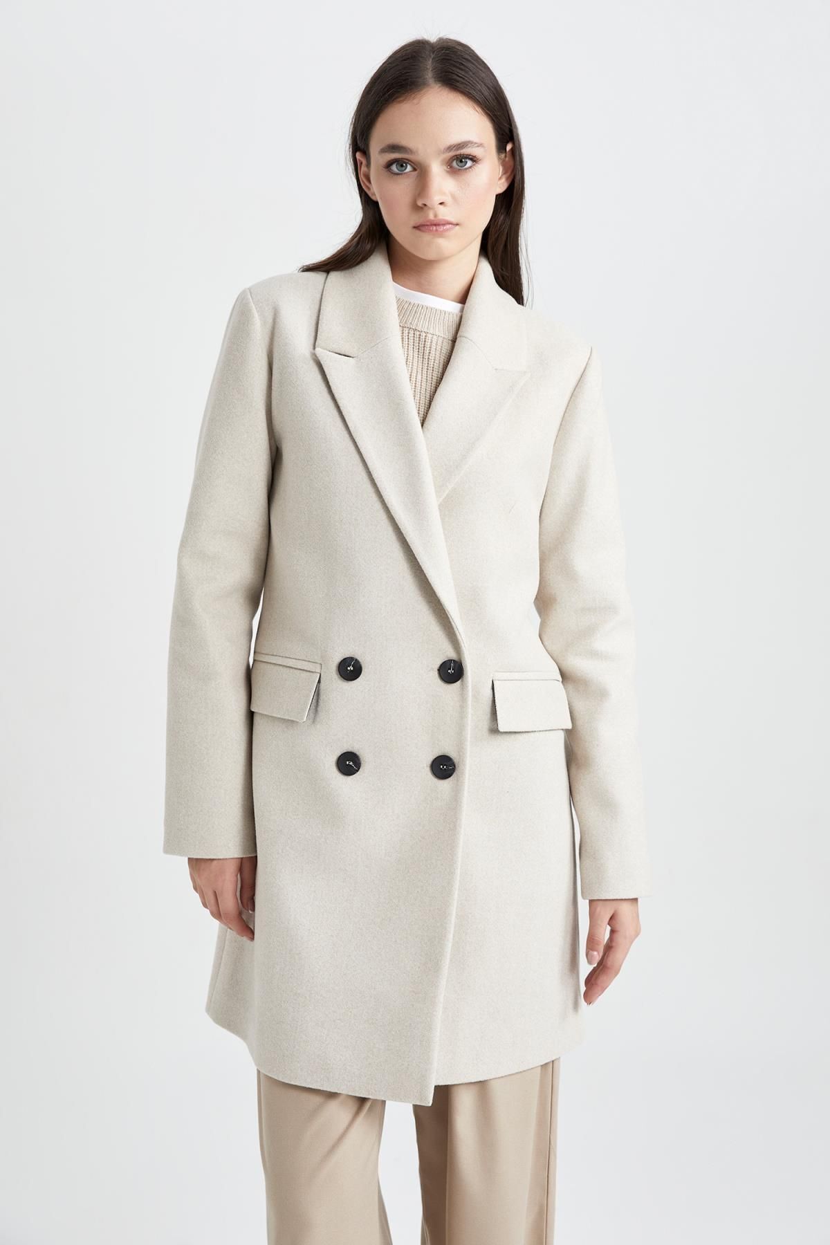 DeFacto Mantel „stamp“ In Normaler Passform A0907ax23wn für Damen - 2XL