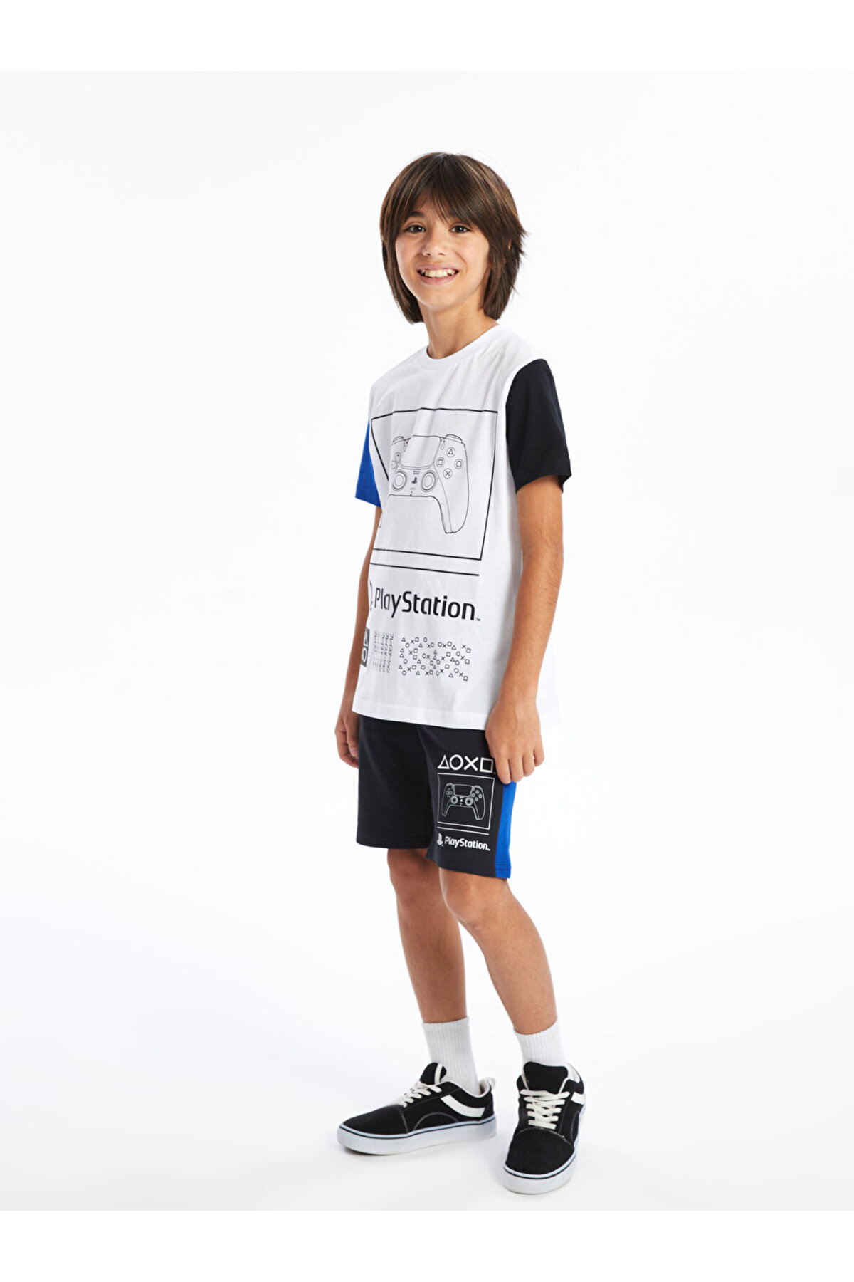 LC Waikiki Bedruckte Playstation-shorts Für Jungen Mit Elastischem Bund – Lcw für Herren - 7–8 Jahre