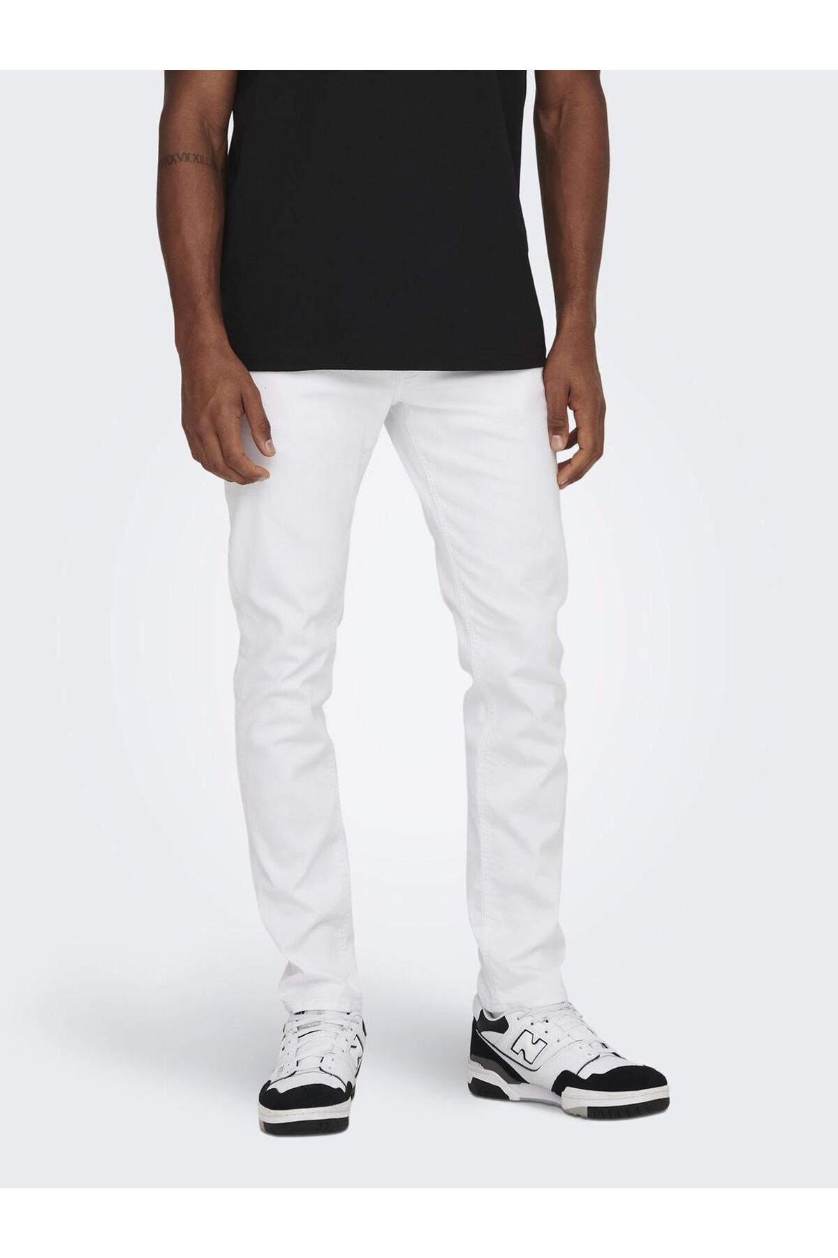 Only & Sons Slim Fit Kot Pantolon Onsloom Orta Bel Slim Fit Kot Pantolon für Herren - 30 - 32