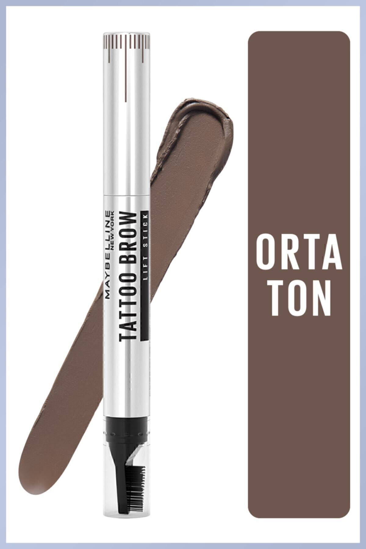 Maybelline New York Augenbrauenstift Tattoo Brow Lift Stick 03 Mittelbraun - One Size