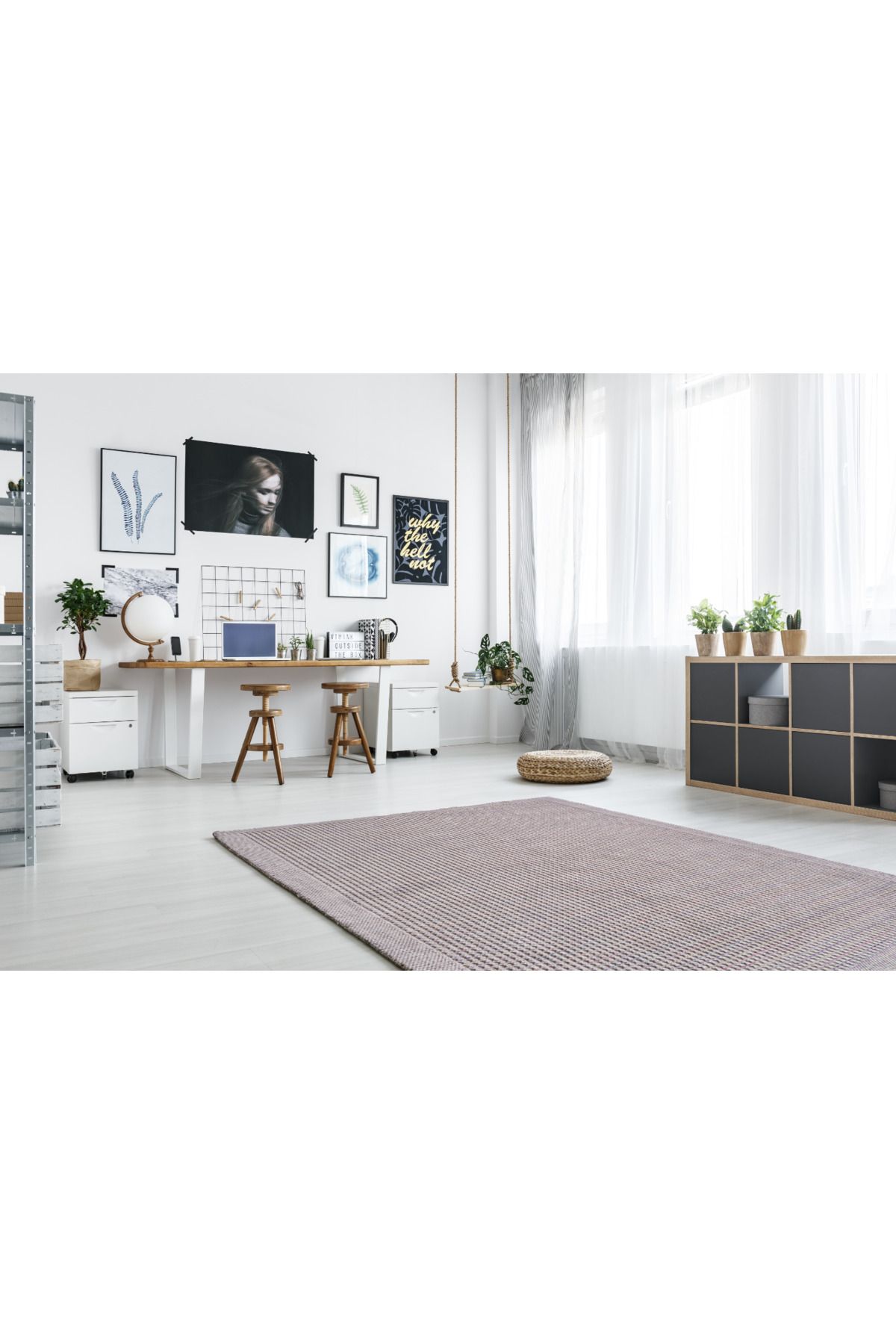 Saray Halı Waschbare Flächenteppiche, Läuferteppich Mit Rutschfester Rückseite, Schmutzabweisend, Faltbar, Boho-maschinenwaschbar - 80 x 150