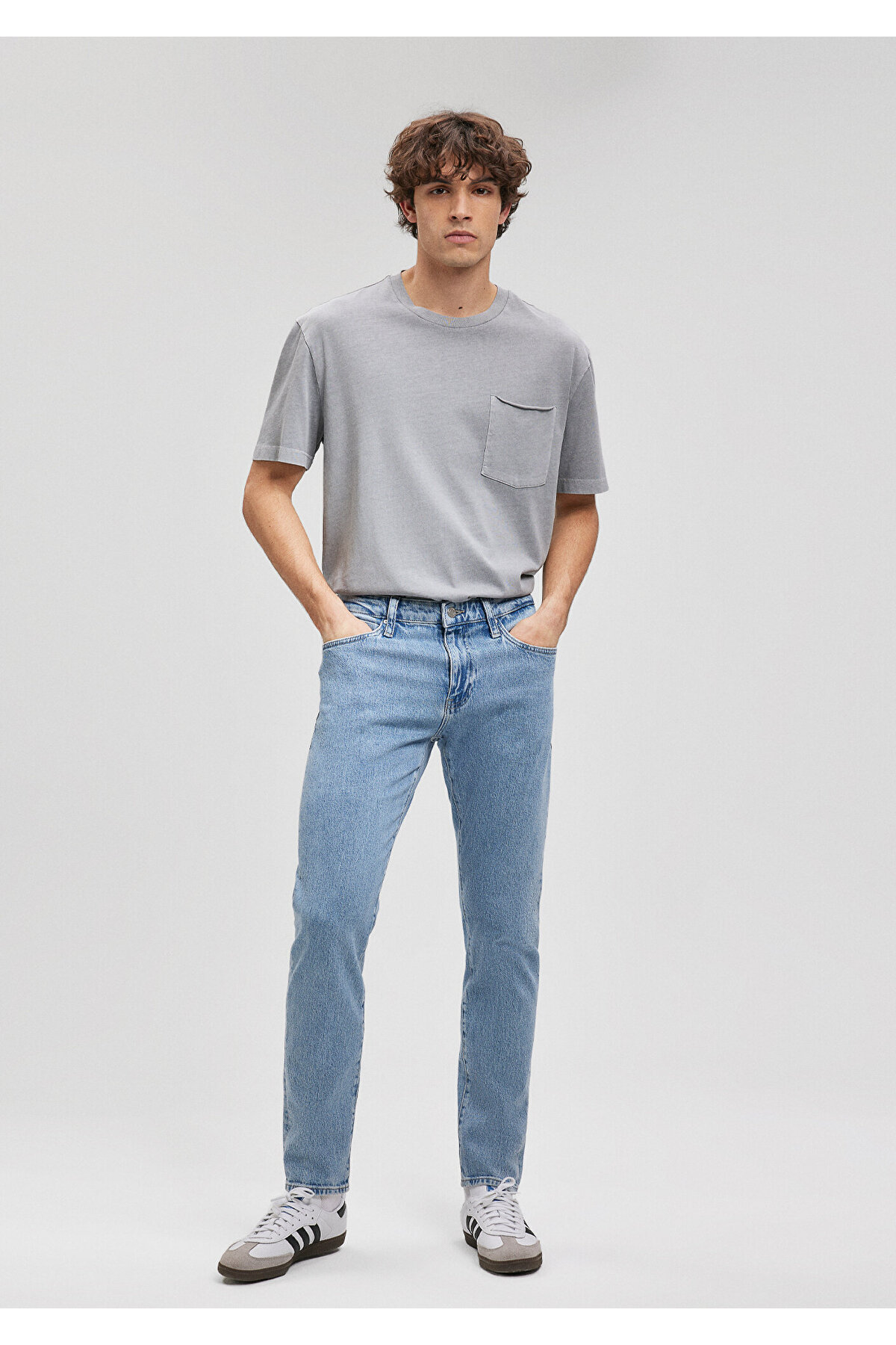 Mavi Milan All Blue Indigoblaue Jeanshose 87952 für Herren - 31/31