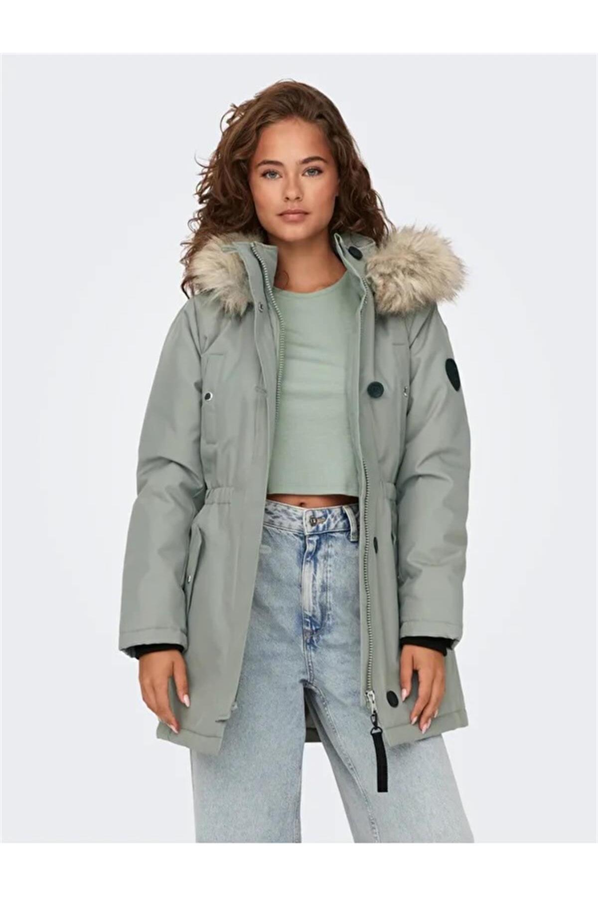 ONLY Langer Parka Onliris Langer Parka für Damen - L