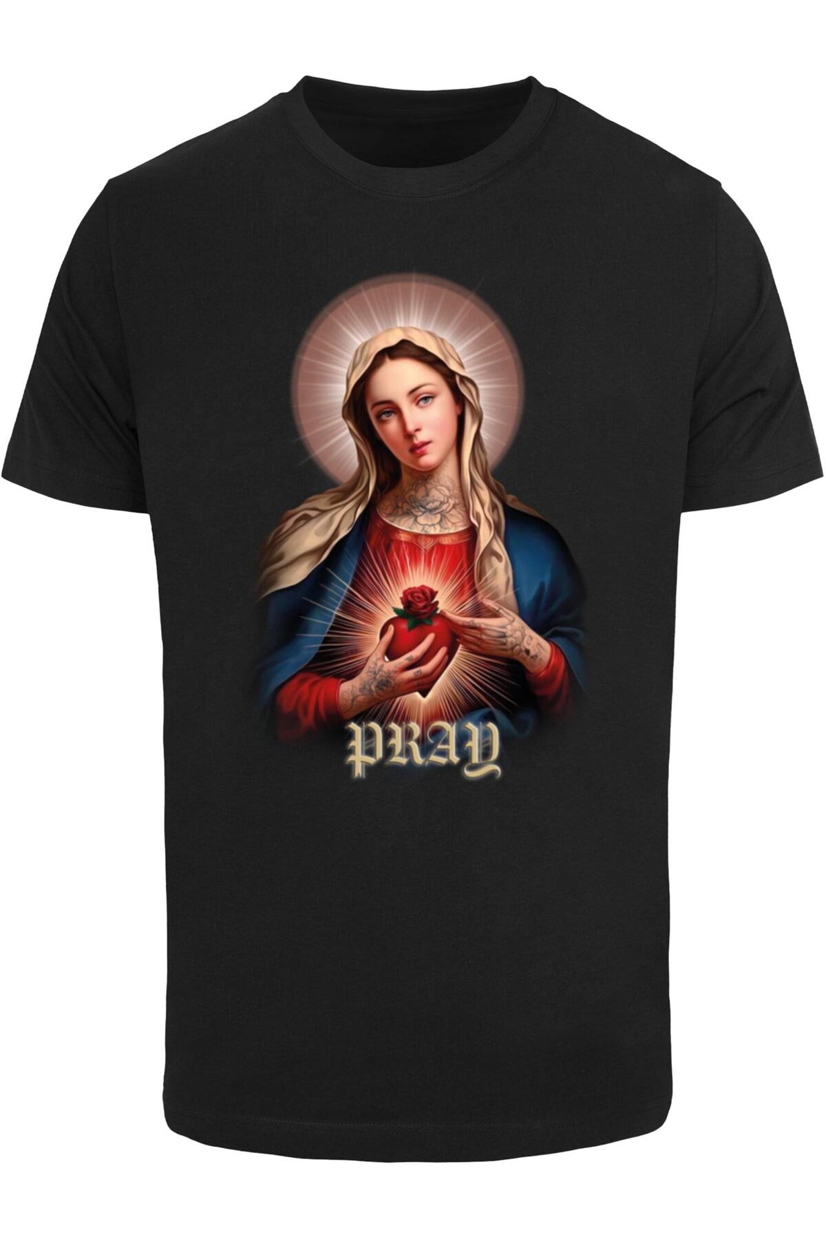 Mister Tee Praying Mary Tee für Herren - L