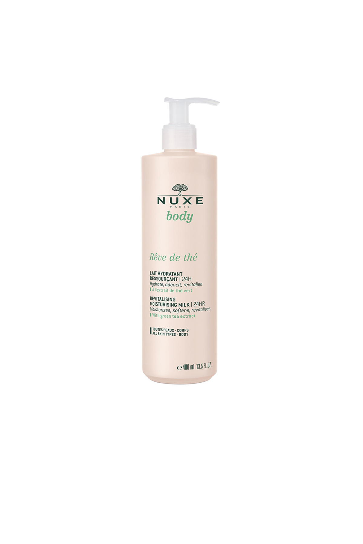 Nuxe Rêve De Thé Milch Hidratante Revitalizante 24h Nuxe 400 Ml - One Size