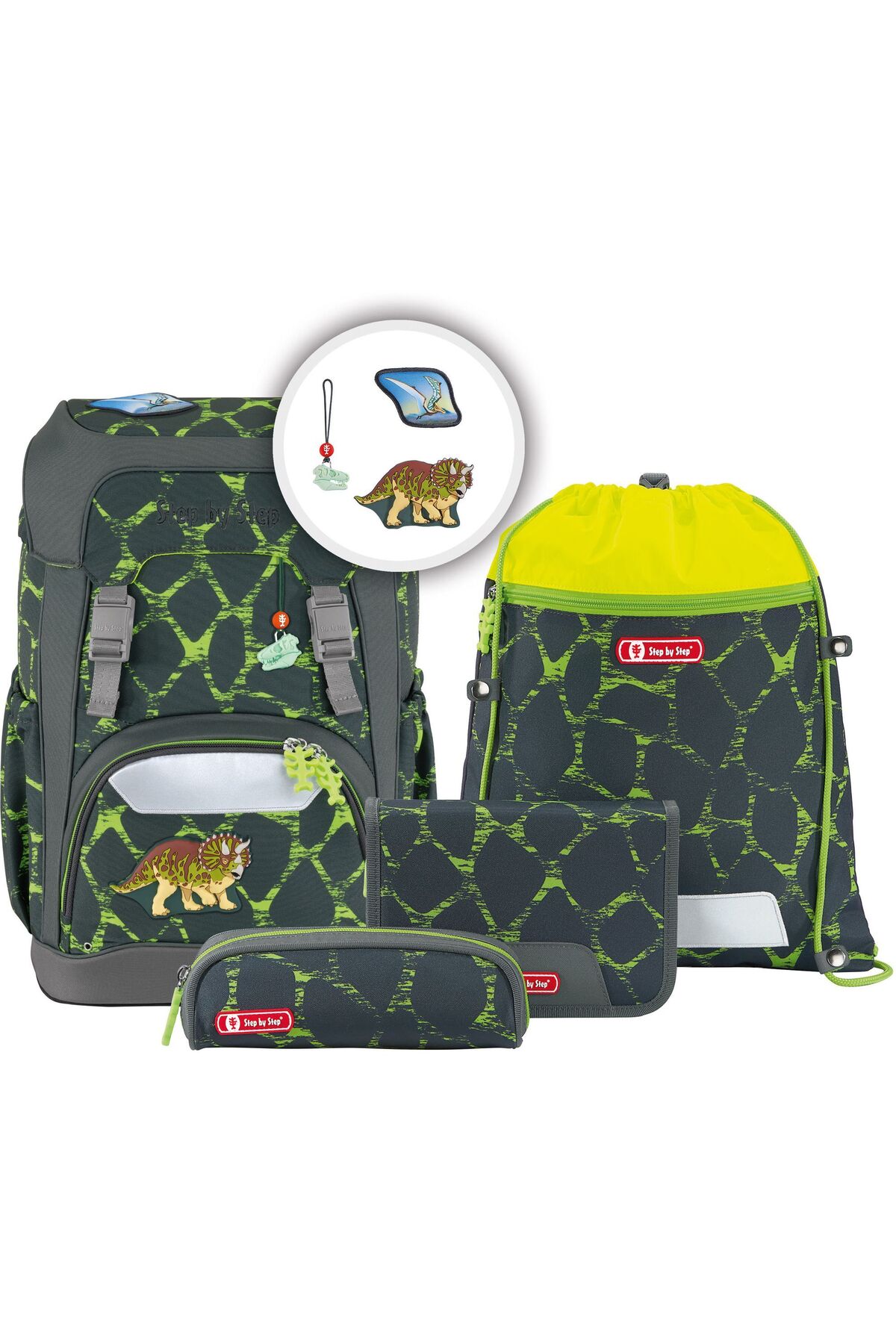 Step By Step Giant Schulranzen-set 5tlg. - One Size