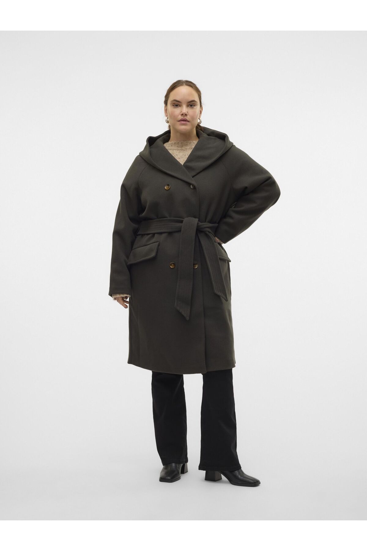 Veromoda Curve Mantel Vmcfortunecille Mantel für Damen - 50